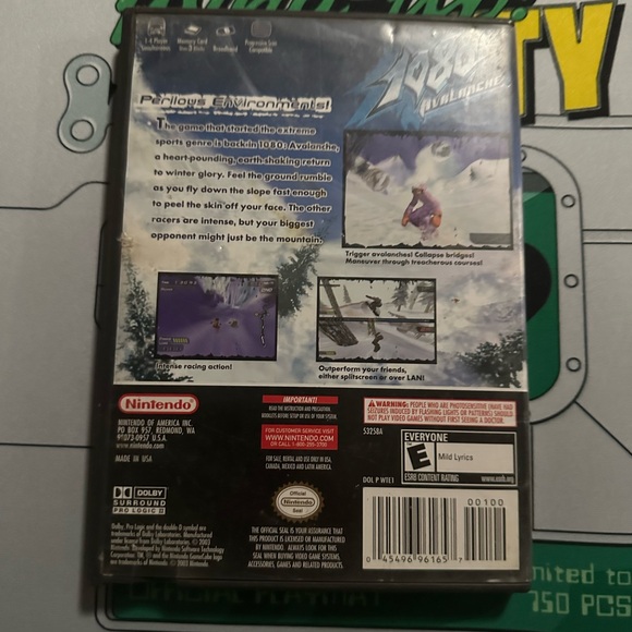 1080 Avalanche w/bonus dvd for GameCube - Picture 2 of 5